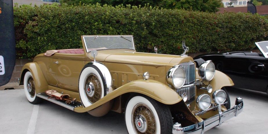 1932 Packard 903 Coupe Roadster – National 1st Place. See VIDEO
